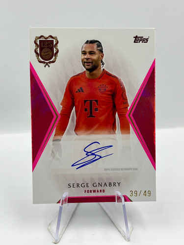 Serge Gnabry 2024 Topps 125 anni Bayern /49