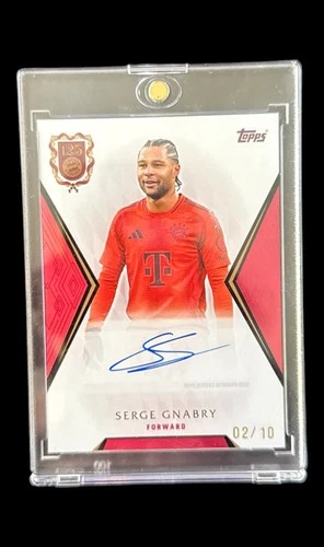 Serge Gnabry 2024 Topps 125 ans Bayern Anniversary Black /10