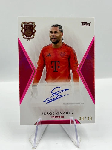 Serge Gnabry 2024 Topps 125 Jahre Bayern /49