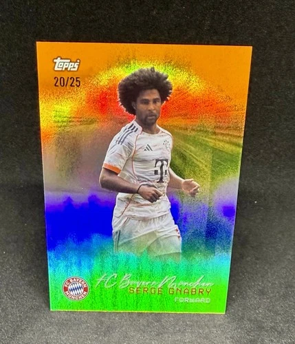 Serge Gnabry 2025 Topps Bayern München Team Set /25