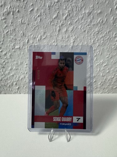 Serge Gnabry 2024 Topps Bayern München Team Set Blue /150