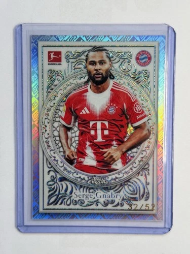 Serge Gnabry 2025 Topps Bundesliga Chrome /52