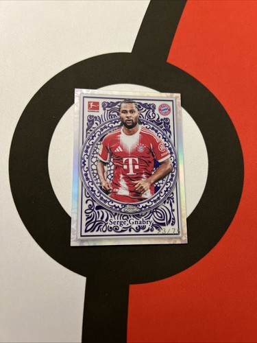 Serge Gnabry 2025 Topps Bundesliga Chrome /75
