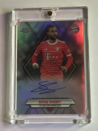 Serge Gnabry 2022 Topps Chrome /49
