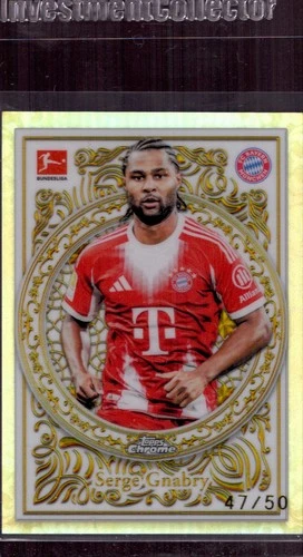 Serge Gnabry 2025 Topps Chrome /50