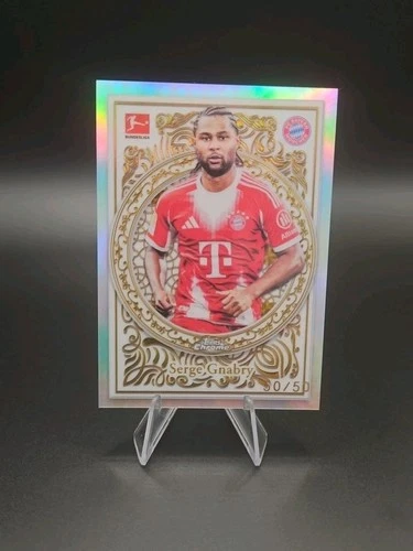 Serge Gnabry 2026 Topps Chrome /50