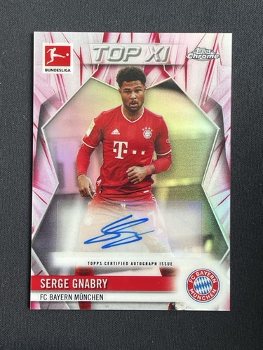 Serge Gnabry 2020 Topps Chrome /50
