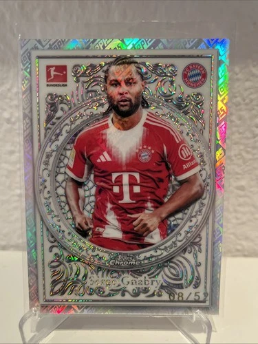 Serge Gnabry 2025 Topps Chrome /52