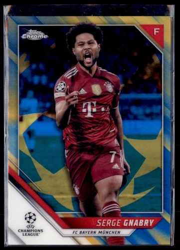 Serge Gnabry 2022 Topps Chrome /75