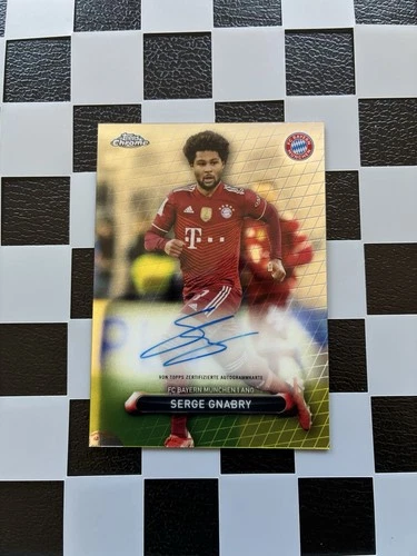 Serge Gnabry 2021 Topps Chrome /75