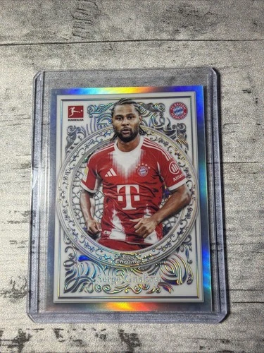 Serge Gnabry 2025 Topps Chrome Bundesliga