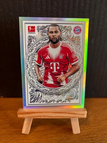 Serge Gnabry 2026 Topps Chrome Bundesliga