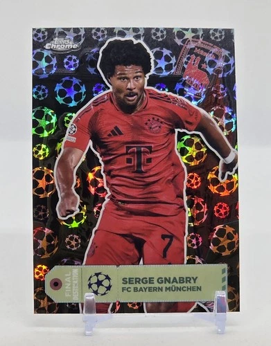 Serge Gnabry 2024 Topps Chrome LogoFractor