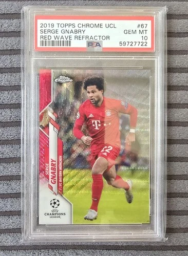 Serge Gnabry 2019 Topps Chrome Red /10