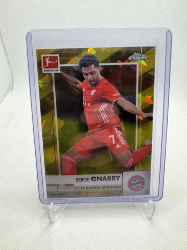 Serge Gnabry 2020 Topps Chrome Sapphire /99