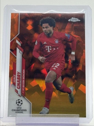 Serge Gnabry 2019 Topps Chrome Sapphire Orange /50