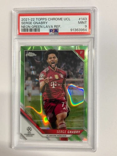 Serge Gnabry 2021 Topps Chrome SP