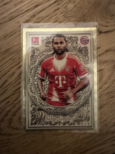 Serge Gnabry 2025 Topps Chrome Superfractor /1