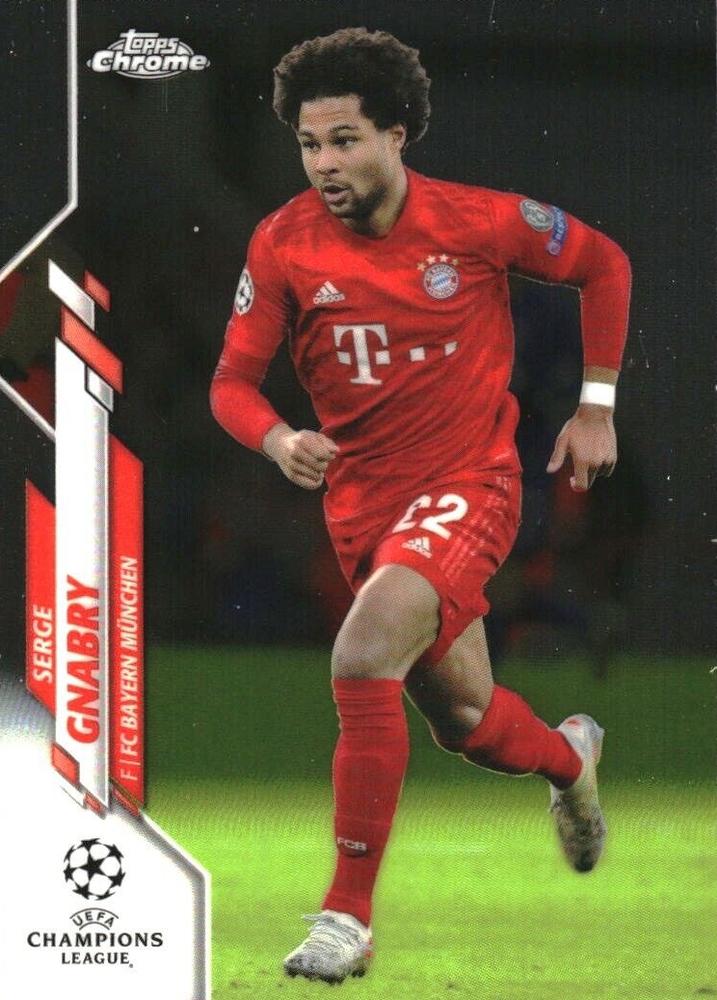 Serge Gnabry 2019 Topps Chrome UCC 67