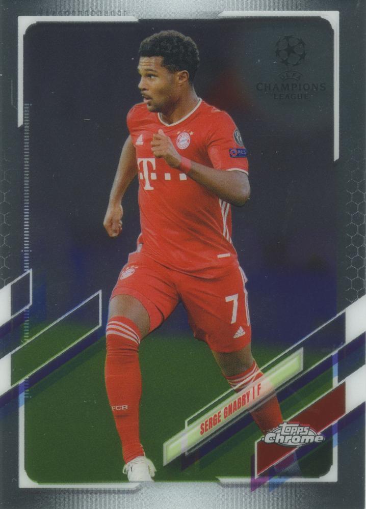 Serge Gnabry 2020 Topps Chrome UCC 72