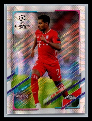 Serge Gnabry 2021 Topps Chrome UEFA x Steve Aoki 08/25