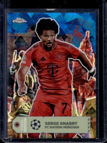 Serge Gnabry 2024 Topps Cromo Zafiro UEFA Zafiro #FD-33