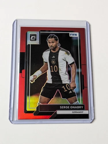 Serge Gnabry 2022 Panini Donruss Optic Red Prizm /165