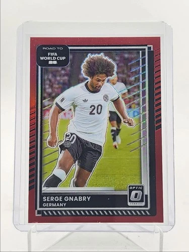 Serge Gnabry 2025 Panini Donruss Optic Red Prizm /199