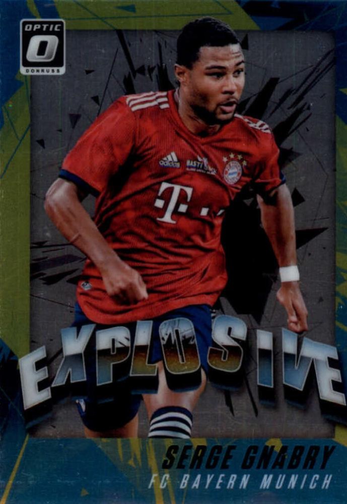 Serge Gnabry 2018 Panini Donruss Soccer 2
