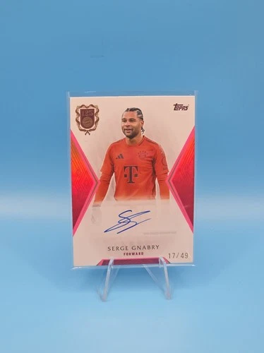 Serge Gnabry 2025 Topps FC Bayern München 125 Jahre /49