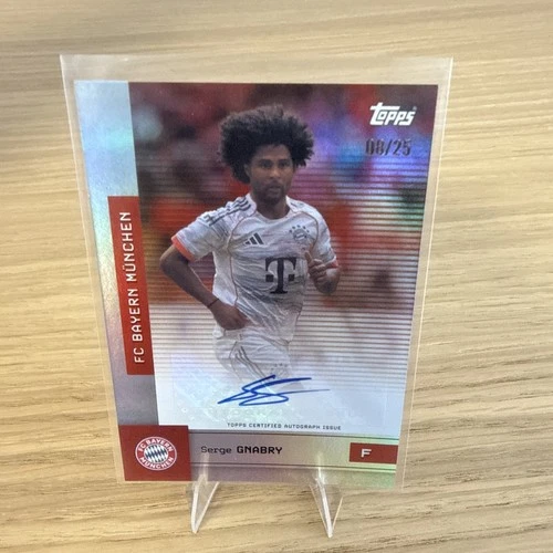 Serge Gnabry 2025 Topps FC Bayern München /25