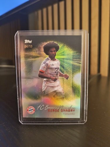 Serge Gnabry 2025 Topps FC Bayern München Team Set /10