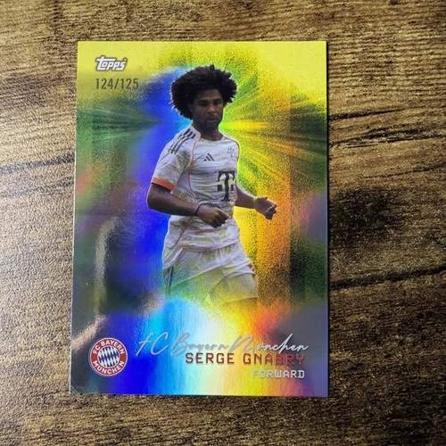Serge Gnabry 2025 Topps FC Bayern Teamset /125