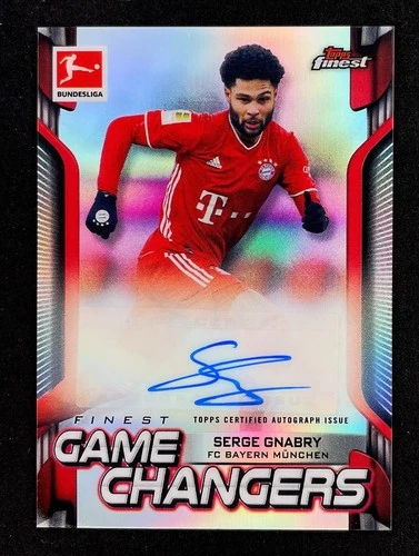 Serge Gnabry 2021 Topps Finest 55/55