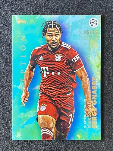 Serge Gnabry 2022 Topps Inception /99