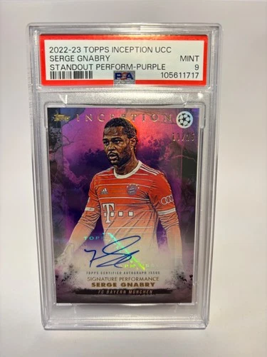 Serge Gnabry 2022 Topps Inception Purple /25
