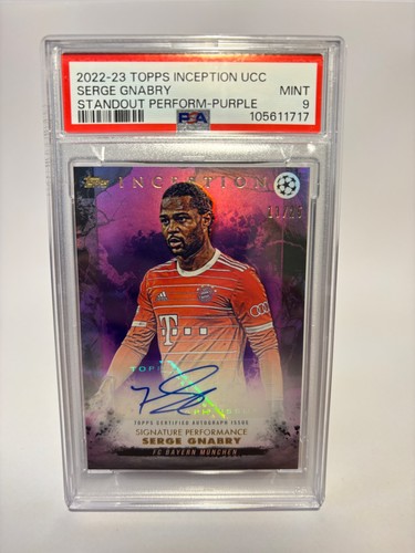 Serge Gnabry 2022 Topps Inception Viola /25
