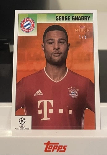 Serge Gnabry 2023 Topps Merlin Heritage /5