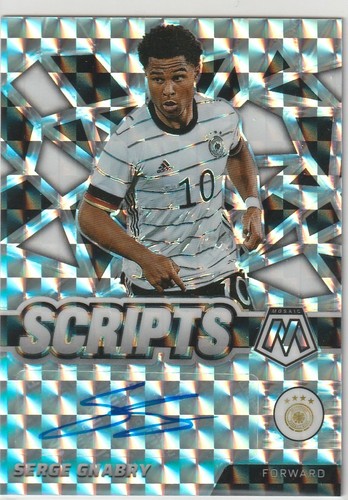 Serge Gnabry 2021 Panini Mosaic