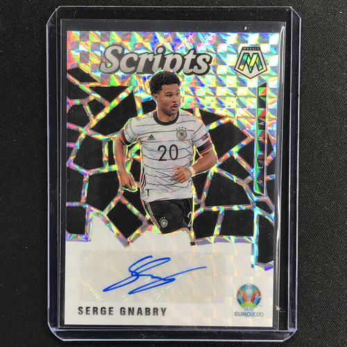 Serge Gnabry 2020 Panini Mosaic Silver