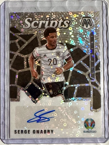 Serge Gnabry 2021 Panini Mosaico Argento Disco Prizm
