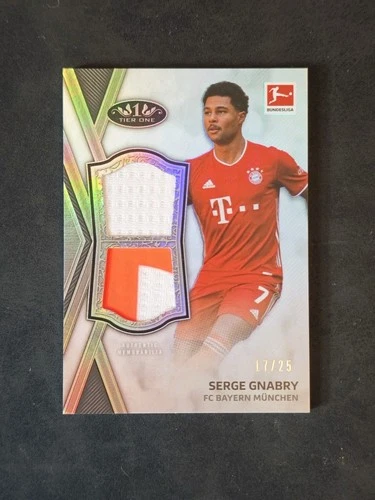 Serge Gnabry 2020 Topps Museum /25