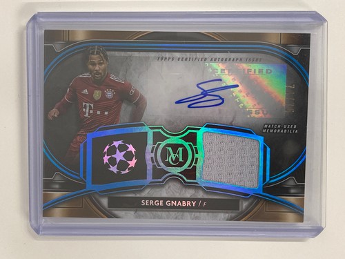 Serge Gnabry 2022 Topps Museum /75