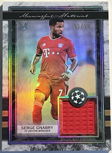 Serge Gnabry 2020 Topps Museum /99