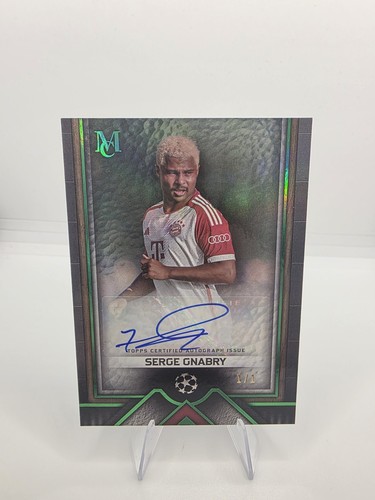Serge Gnabry 2023 Topps Museum Collection 1/1