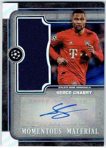 Serge Gnabry 2019 Panini Museum Collection /99