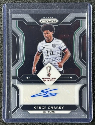 Serge Gnabry 2022 Panini Prizm World Cup