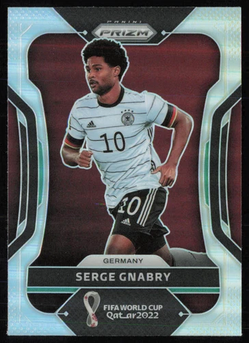 Serge Gnabry 2022 Panini Prizm World Cup Silver Prizm