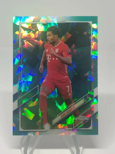 Serge Gnabry 2020 Topps Sapphire Aqua /150