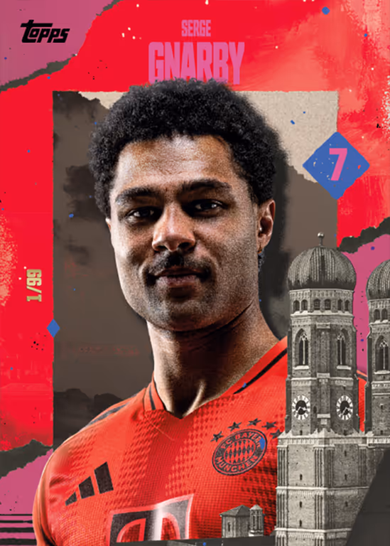Serge Gnabry 2024 Topps Bundesliga Stickers